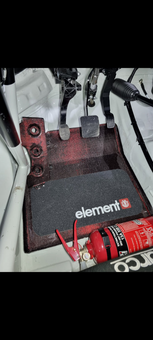 Peugeot 208 rally 4 driver foot rest