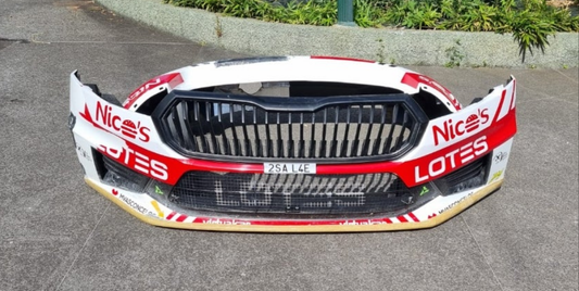 Skoda rs rally 2 front lip protector (fibreglass)