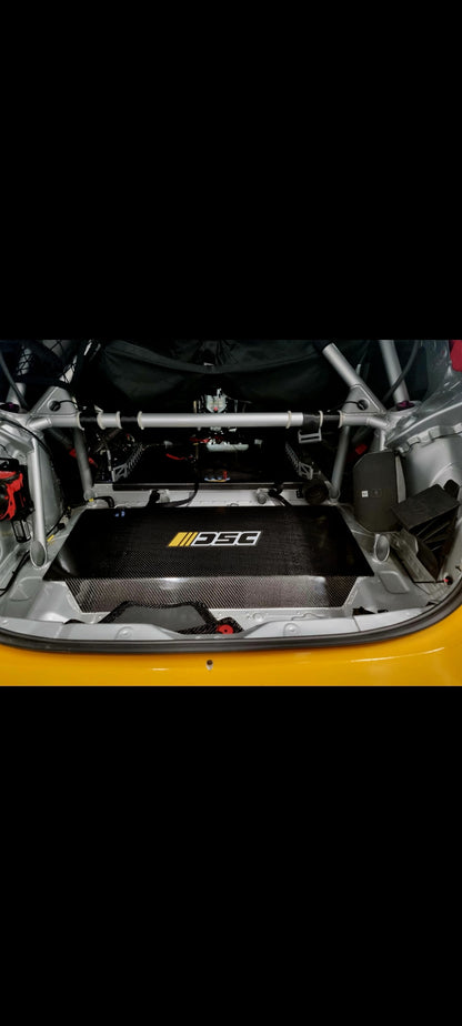 Toyota Yaris rally 2 spare tyre holder (Carbon fibre )