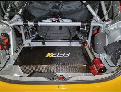 Toyota Yaris rally 2 spare tyre holder