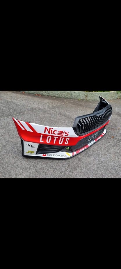 Skoda rs rally 2 front lip protector (fibreglass)