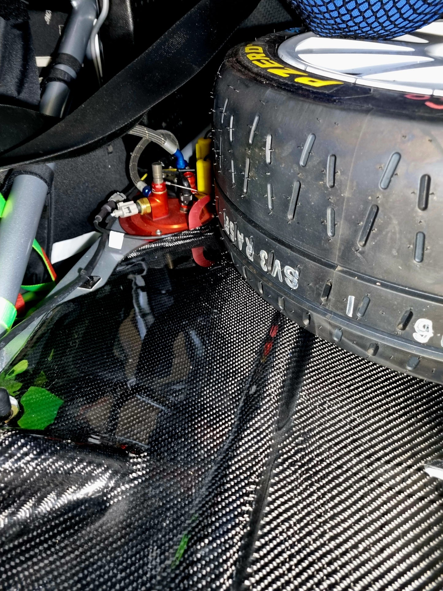 Skoda rs rally 2 spare wheel holder