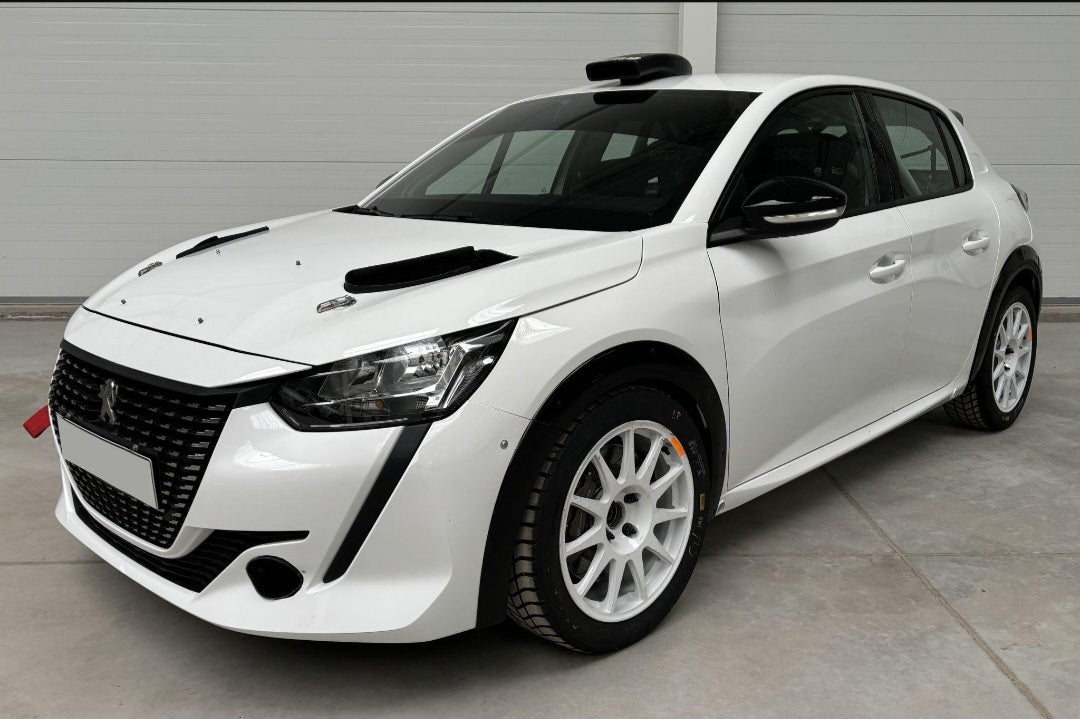 Peugeot 208 rally 4 foot rests