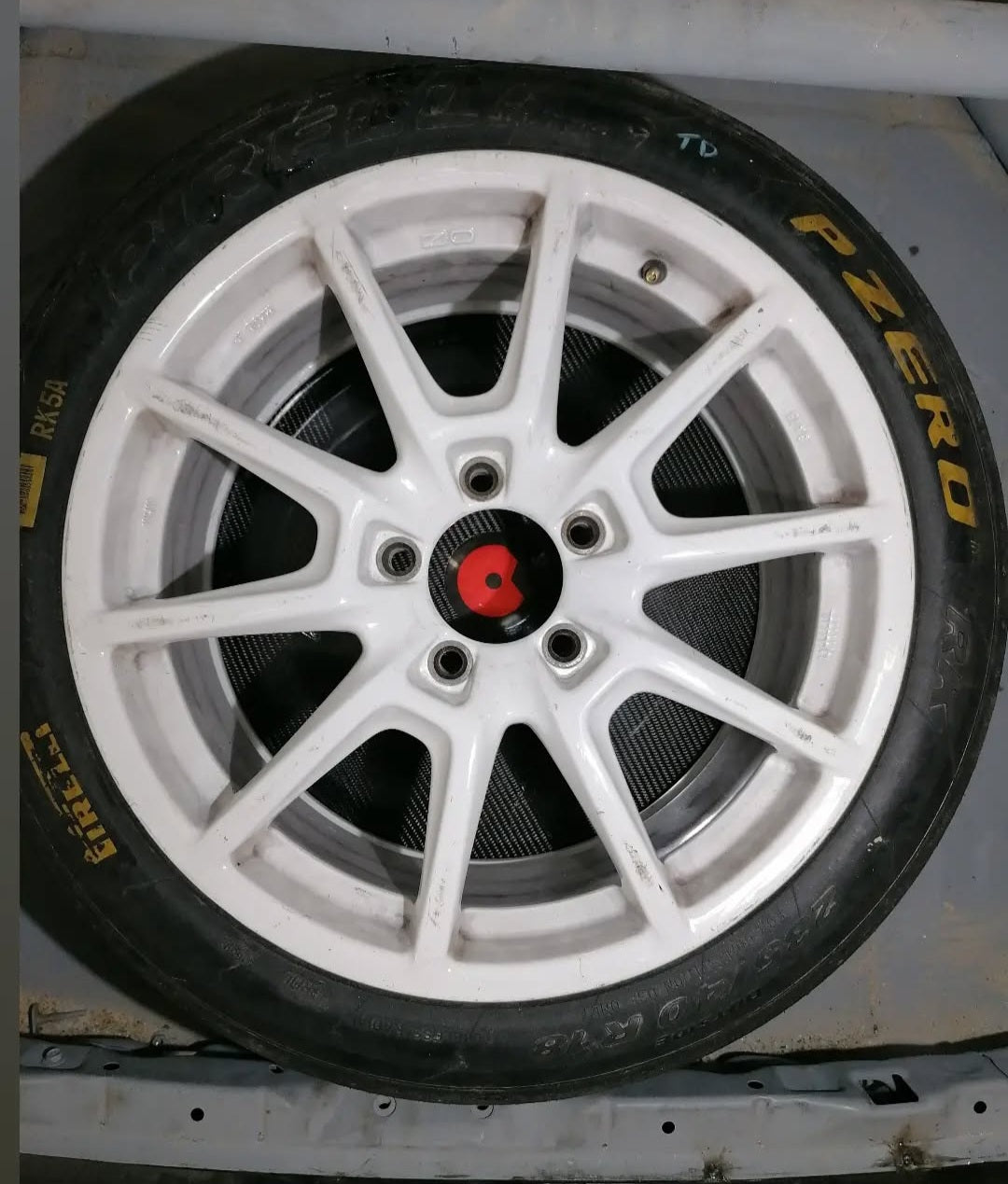 Spare wheel holder 18 inch