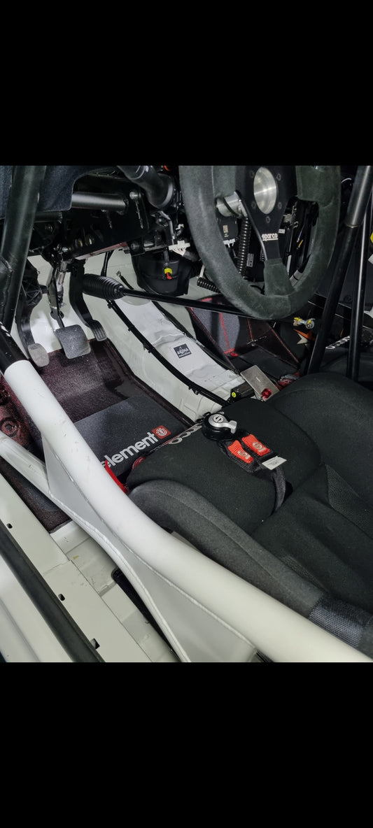 Peugeot 208 rally 4 foot rests